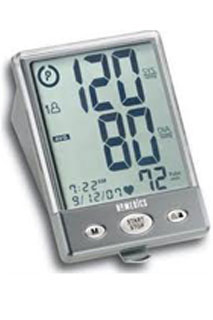 a blood pressure reading