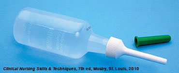 a disposable enema